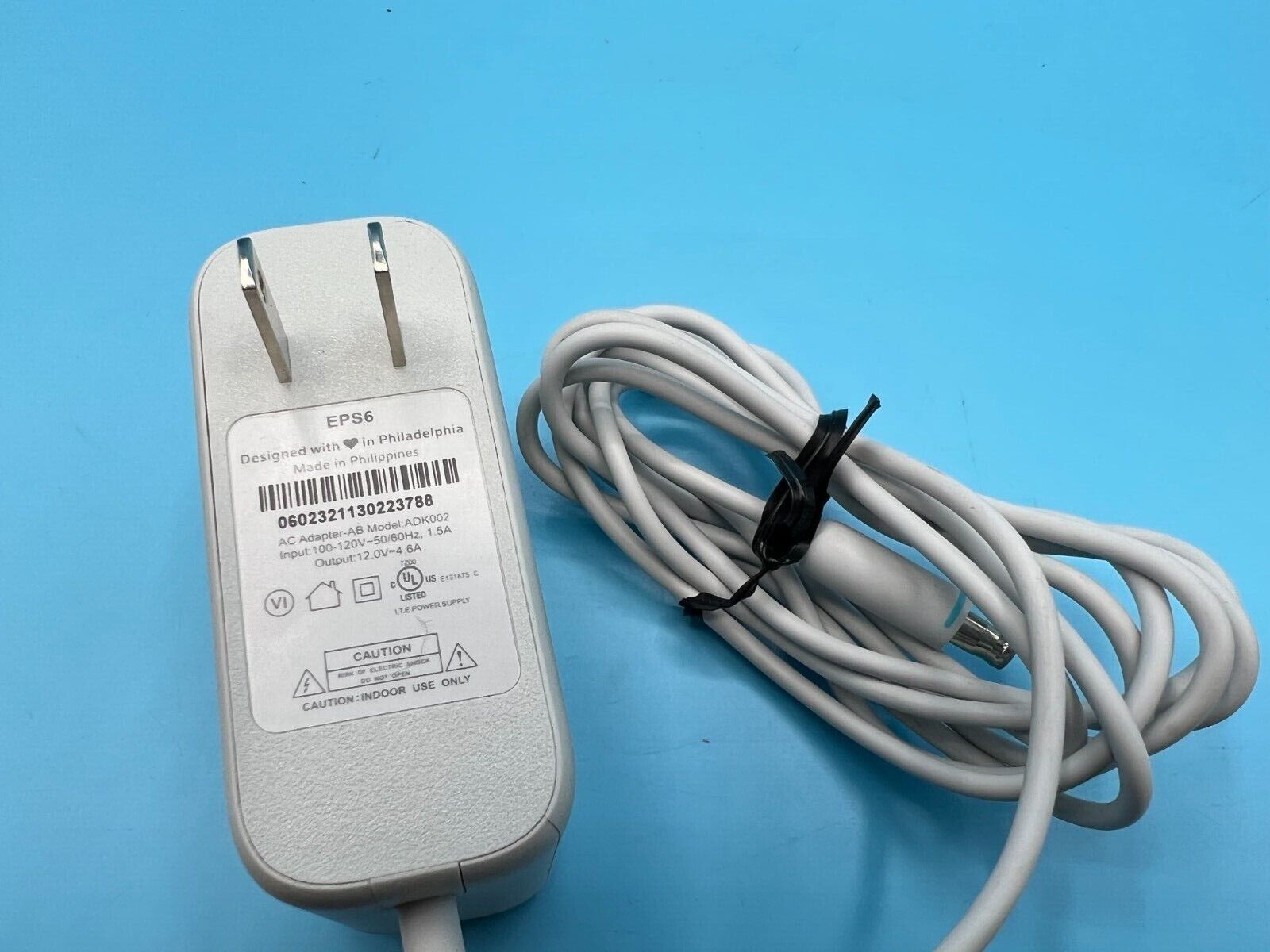 XFINITY EPS6 ADK002 Power Supply AC Adapter Model ADK002 12V 4.6A OEM Type: AC/DC Adapter Features: Powered Color XFINITY EPS6 ADK002 Power Supply AC Adapter Model ADK002 12V 4.6A OEM Type: AC/DC Adapter Features: Powered Color
